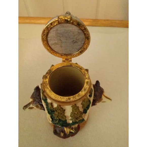 Vintage Mini Beer Stein Call of the Wild Beer Stein 5.5" Tall - Picture 6 of 8